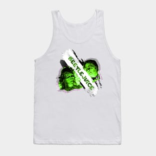 beetlejuice themed fabric pattern design Tank Top